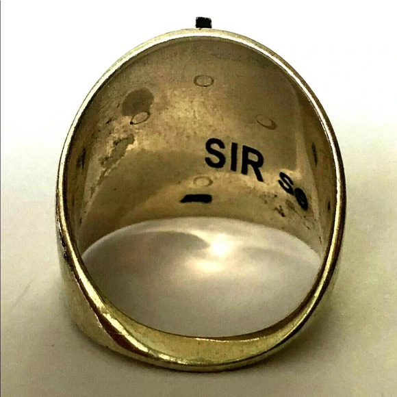 Sterling Silver Sherman Infinity Cross Ring Collectors piece Holy Trinity - Picture 5 of 14